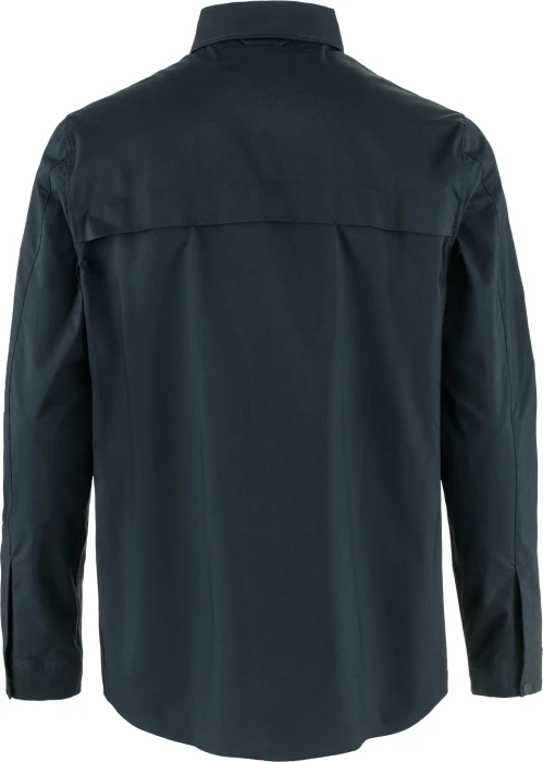 Fjällräven Abisko Trail Hemd langarm dark navy (Herren)