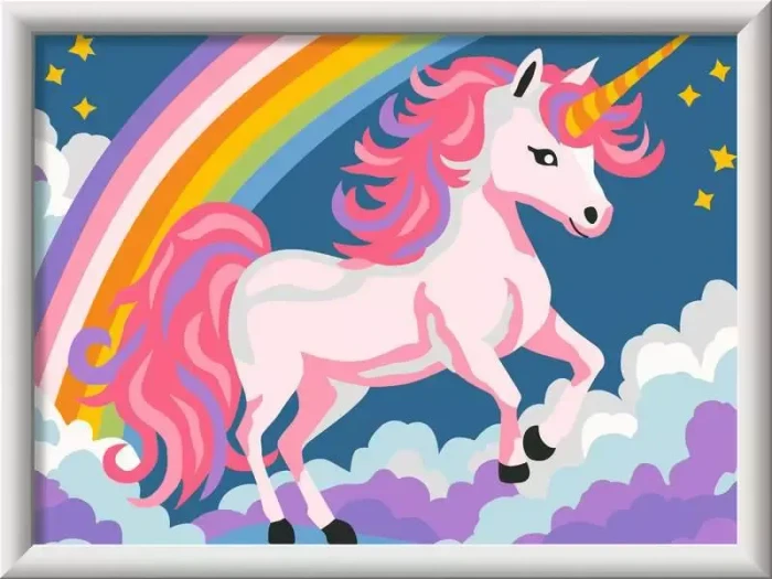 Ravensburger Malen nach Zahlen CreArt Pinkes Einhorn
