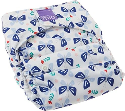 Bambino Mio Miosolo All-in-One Stoffwindel Butterfly Bloom, 4+kg, 1 Stück