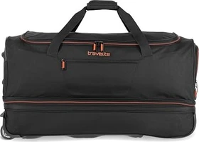 Travelite Basics Rollenreisetasche L erweiterbar schwarz