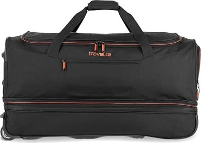 Travelite Basics Rollenreisetasche L erweiterbar schwarz