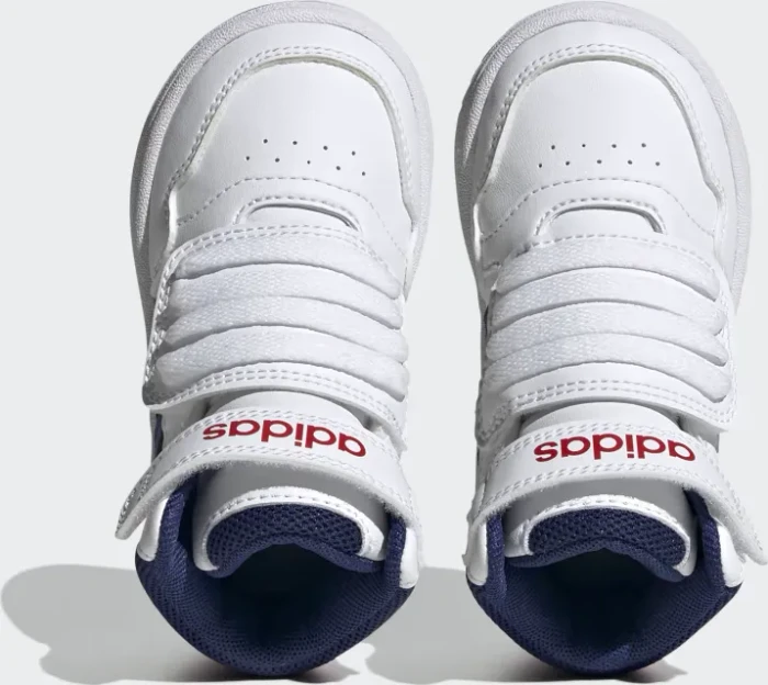 adidas Hoops Mid Baby cloud white/victory blue/better scarlet (Junior)