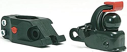 Hebie F1 Fahrradanhänger mit Sattelstützadapter Kupplung