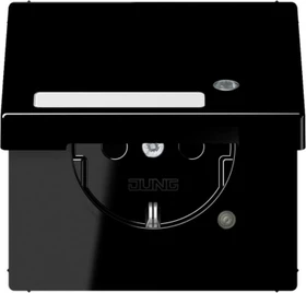 Jung Serie LS Steckdose 16A 250V, schwarz