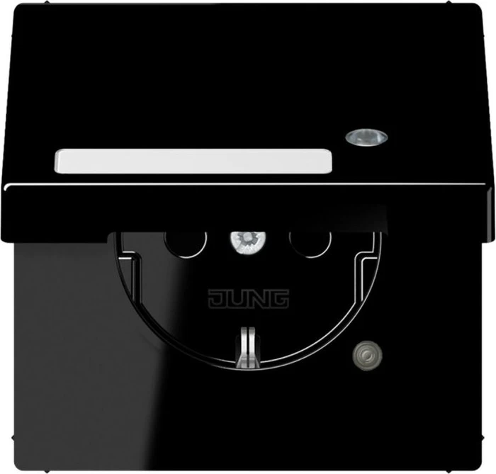 Jung Serie LS Steckdose 16A 250V, schwarz