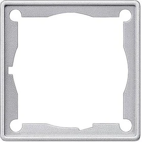 Siemens DELTA vita Zwischenrahmen 51x51mm, aluminiummetallic