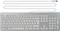 Hama KC-700 Slim-Design Tastatur, silber/weiß, USB, DE Vorschaubild