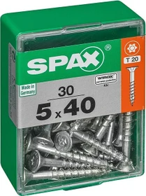 Spax WIROX A9J 4CUT T-STAR plus T20 Universalschraube, 5x40mm, 30 Stück