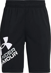 Under Armour Prototype 2.0 Logo Hose kurz schwarz/weiß (Junior)