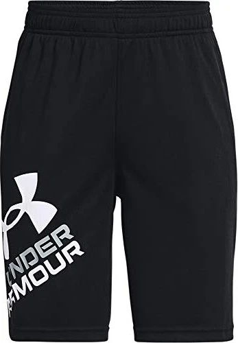 Under Armour Prototype 2.0 Logo Hose kurz schwarz/weiß (Junior)