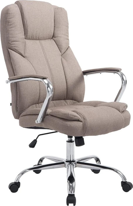 CLP BIG Xanthos Stoff Bürostuhl, taupe
