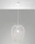 Fabas Luce Camp Pendelleuchte weiß Ø40cm (3677-45-102)