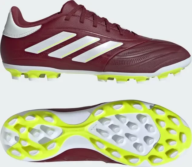 adidas Copa Pure II League AG shadow red/cloud white/team solar yellow 2