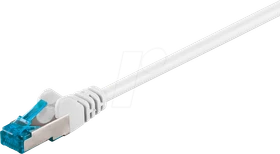 goobay Patchkabel, Cat6a, S/FTP, RJ-45/RJ-45, 15m, weiß