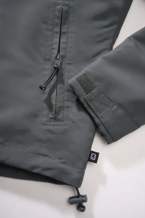 Brandit Windbreaker Frontzip Jacke anthracite (Damen)