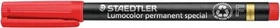 Staedtler Lumocolor special 319 permanent F rot, 10er-Pack