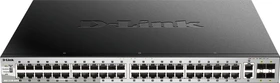 D-Link DGS-3130 Rackmount Gigabit Managed Switch, 50x RJ-45, 4x SFP+, PoE+ (DGS-3130-54PS/SI)