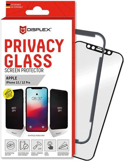 Displex Privacy Glass FC für Apple iPhone 12/12 Pro