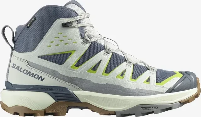 Salomon X Ultra 360 Edge Mid GTX turbulence/metal/dark citron (Herren)