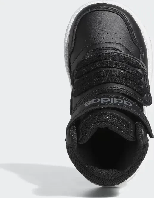 adidas Hoops Mid Baby core black/cloud white/grey six (Junior)
