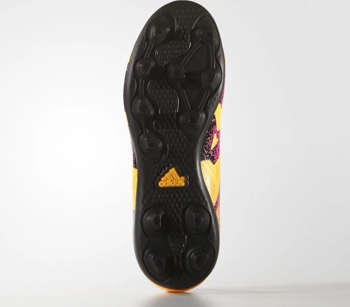 adidas X15.4 FG solar gold/core black/shock pink (Junior)
