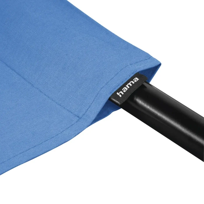 Hama Fotostudio-Hintergrund, Stoff, 2,95x6m, Bluescreen-geeignet, Royalblau