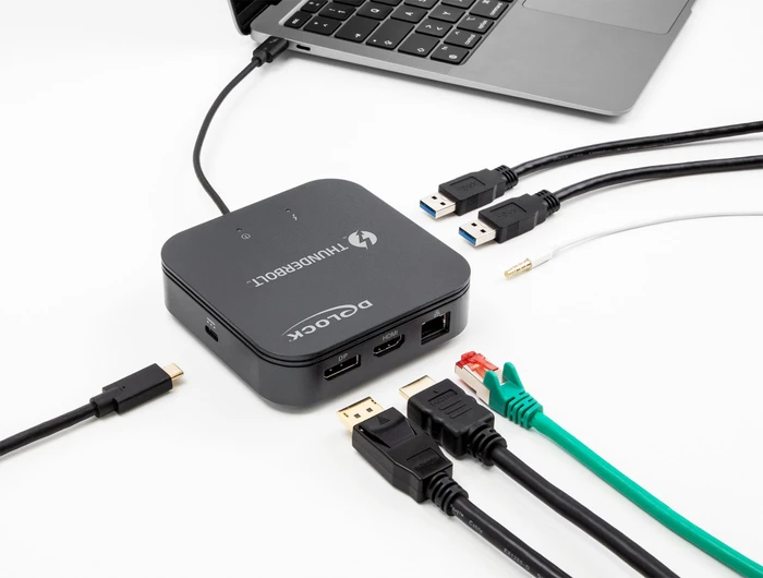 DeLOCK Thunderbolt 3 Mini Docking Station 8K, Thunderbolt 3 [Buchse]