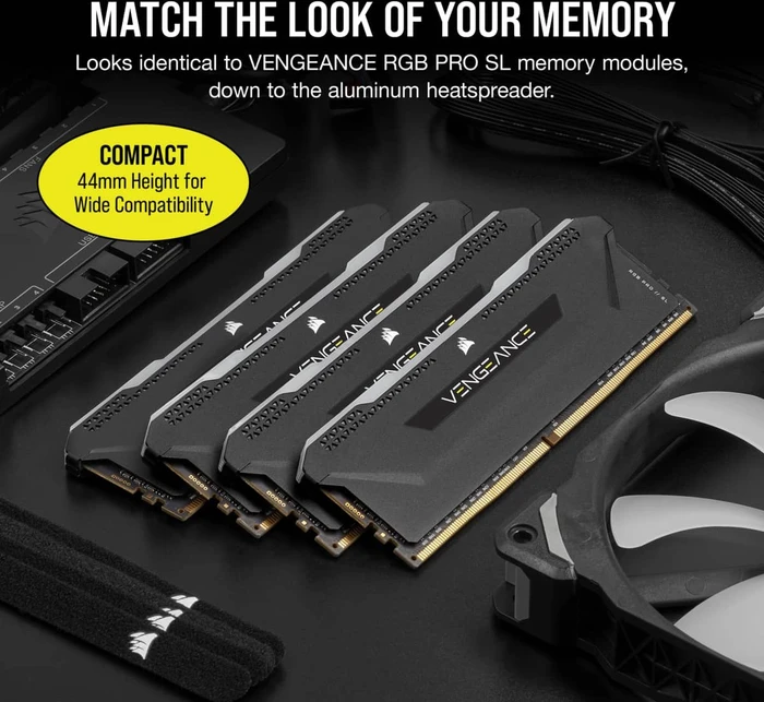 Corsair Vengeance RGB PRO SL Light Enhancement Kit, schwarz