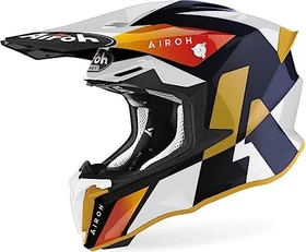 Airoh Twist 2.0 Lift weiß/schwarz/gold/orange