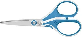 Wedo Cut-it Universalschere, beidhändig, 130mm, blau/weiß