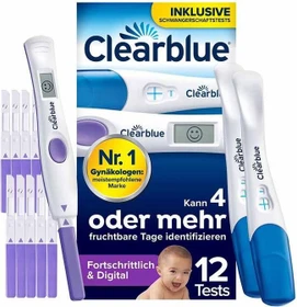 Clearblue 10x Ovulationstest + 2x Schwangerschaftstest