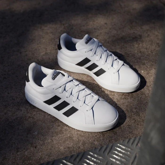 adidas Grand Court 3.0 cloud white/core black (Junior)