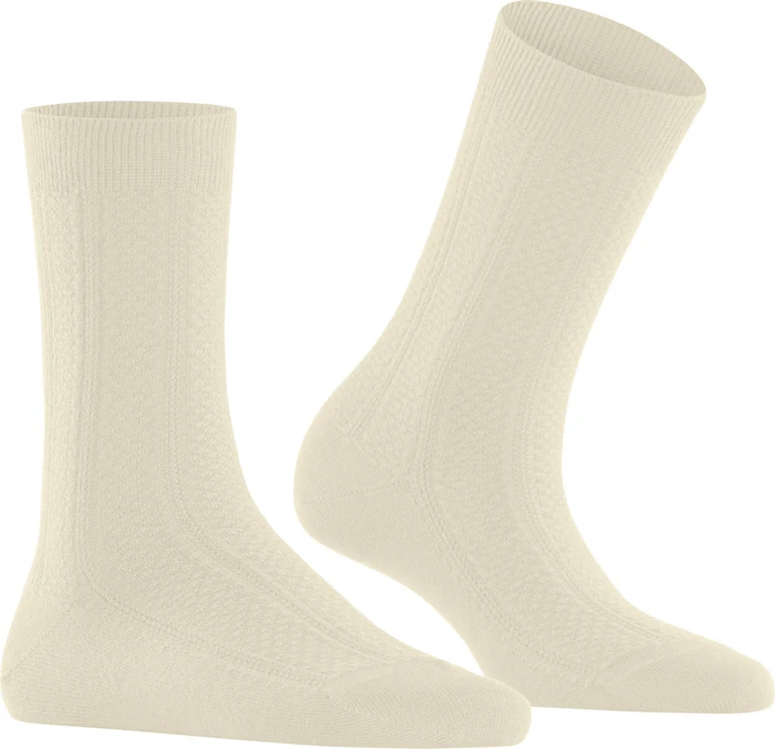 Falke Needlepoint Socken off-white (Damen)