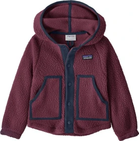 Patagonia Baby Retro Pile Fleece Jacke berry fig (Junior)