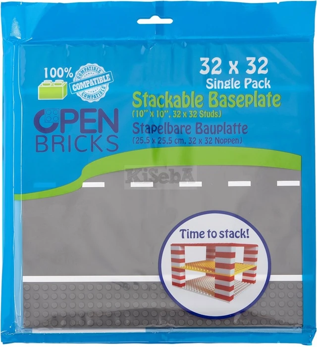 Open Bricks Stapelbare Bauplatte 32x32 Single Pack
