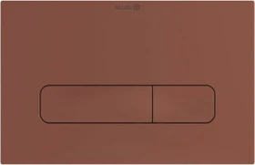 Kludi Betätigungsplatte eckig 236x152mm matt vermilion