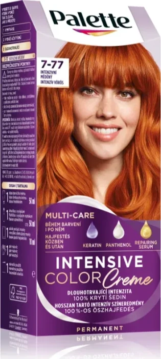 Schwarzkopf Palette Intensive Color Creme Haarfarbe 7-77 intensive copper, 110ml