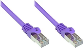 Good Connections RNS Patchkabel, Cat5e, SF/UTP, RJ-45/RJ-45, 1.5m, violett