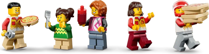 LEGO City - Pizza-Liefererlebnis mit Fahrzeugen