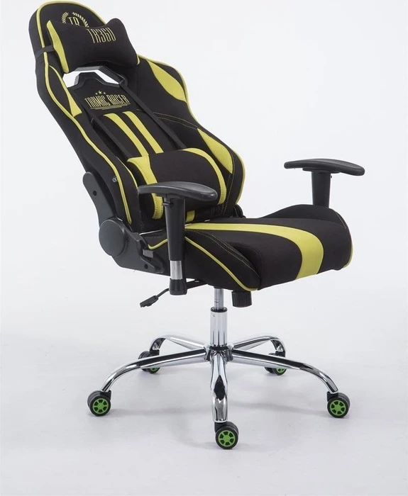 CLP Racing Limit V2 Stoff Gamingstuhl, schwarz/grün
