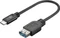 goobay USB 3.0 Adapterkabel, USB-C 3.0 [Stecker] auf USB-A 3.0 [Buchse], 0.2m Vorschaubild