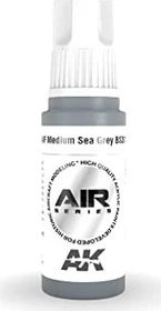 AK-Interactive 3rd Gen Acrylic Colors Air Series RAF medium sea grey bs381c/637, 17ml