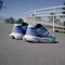 adidas Adizero Adios 8 blue spark/zero metalic/flash aqua (Damen) Vorschaubild