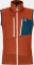 Ortovox Fleece Grid Funktionsweste clay orange (Herren) Vorschaubild