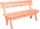 Garden Pleasure Rangun Gartenbank 2-Sitzer braun (985298)