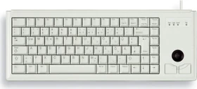Cherry G84-4400 Compact-Keyboard hellgrau, Cherry ML, PS/2 & USB, DE (G84-4400LUBDE-0)