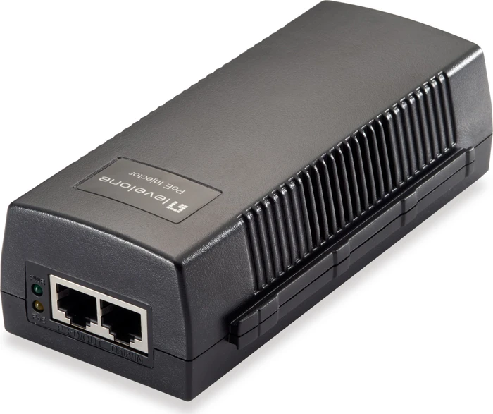 LevelOne Desktop Gigabit PoE-Injektor, 2x RJ-45, 30W PoE+