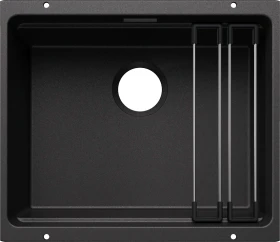 Blanco Etagon 500-U Unterbau Becken mittig anthrazit