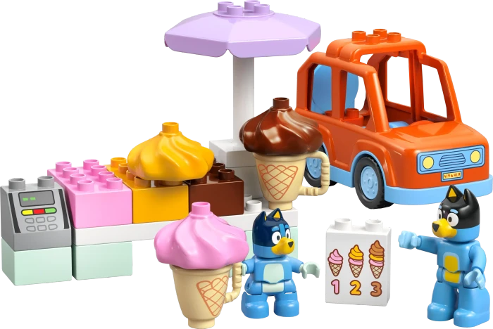 LEGO Bluey - Ausflug zur Eisdiele mit Bluey