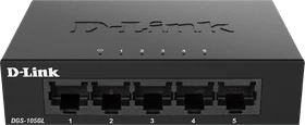D-Link DGS-100 Desktop Gigabit Switch, 5x RJ-45 (DGS-105GL)